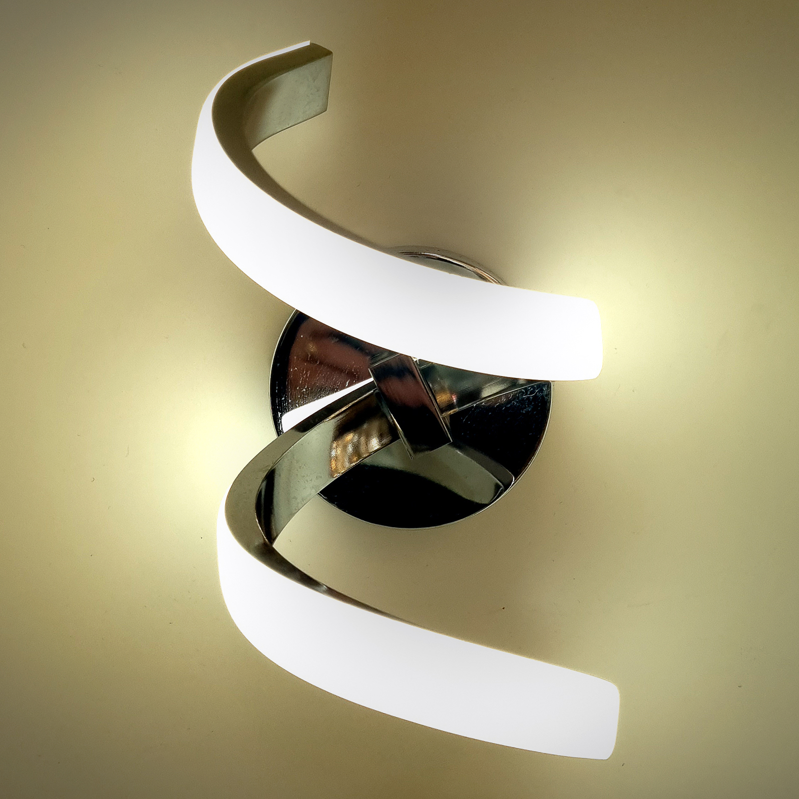 Applique Da Parete LED Circolare - 9W, IP20, Ø20cm, Luce Calda 3000K, Moderna Per Interni - Foto 10