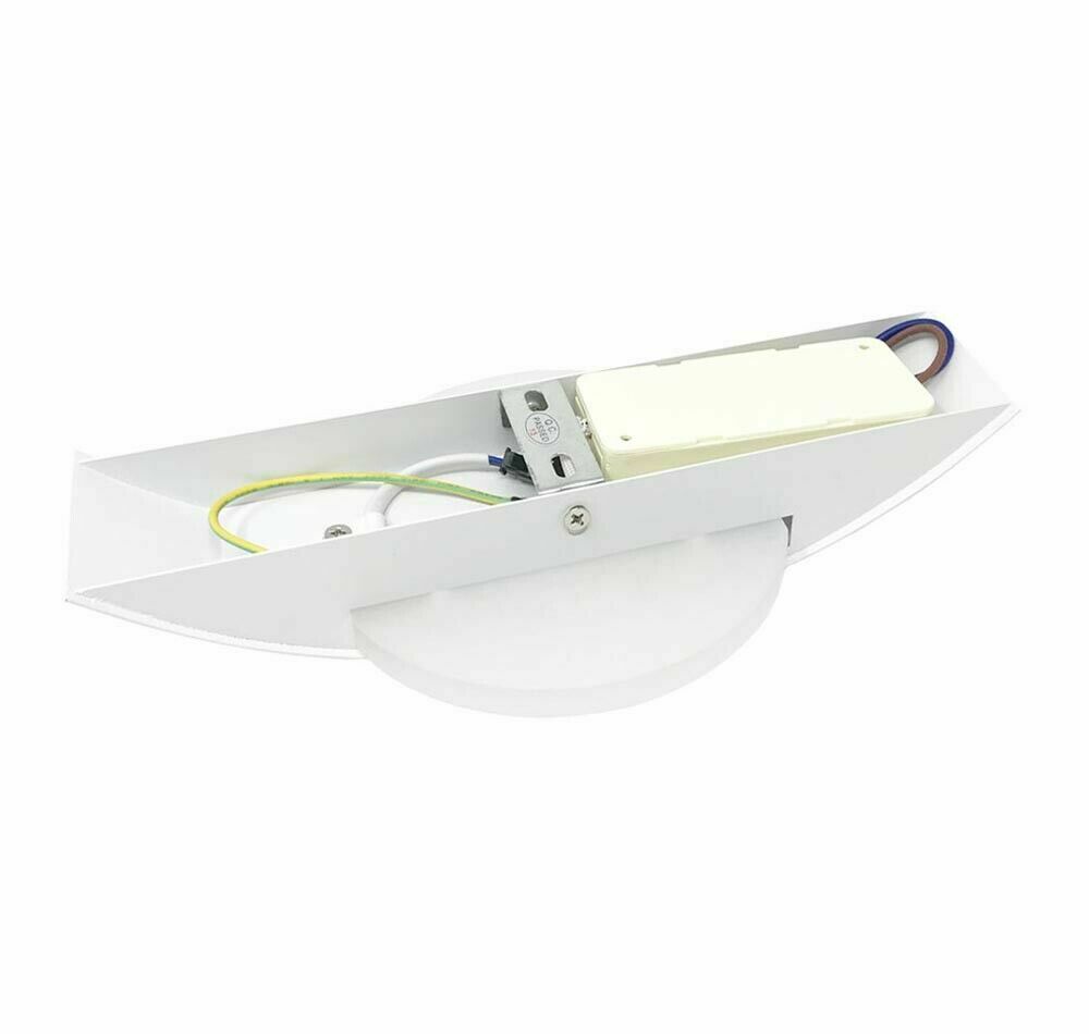 E17 - Applique e lampade da parete - damastoreitalia - APPLIQUE LED PER  INTERNO DOPPIA LUCE DA PARETE A MURO LAMPADA 8W MODERNO SU GIU