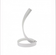 Lampada da tavolo moderna a led a forma di spirale 12W