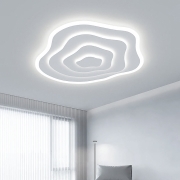 Plafoniera led interno moderna a soffitto tonda lampadario pcamera da letto salone cucina locali commerciali 59W Luce fredda