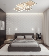 Plafoniera a led da interno moderna a soffitto per camera da letto salone cucina locali commerciali 70W Luce naturale
