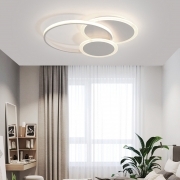 Plafoniera a led da interno moderna a soffitto tonda per camera da letto salone cucina locali commerciali 37W luce naturale
