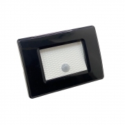 Faretto nero segnapassi da interno lampada da muro Ip20 LED con sensore di movimento 1,3 W ad incasso per scatola cassetta 503 luce calda 3000K