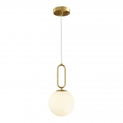 Lampadario moderno a sospensione lampada a soffitto verticale con sfera pendente con attacco G9