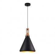 Lampadario da soffitto a sospensione con attacco E27 lampadina non inclusa moderno industriale a forma di cono