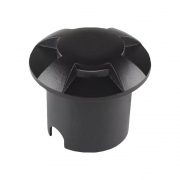 Faretto a led segnapasso calpestabile da esterno giardino IP67 da incasso 1W Luce naturale 4000k 4 emissioni